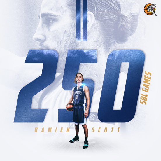 Damien Scott Reaches 250